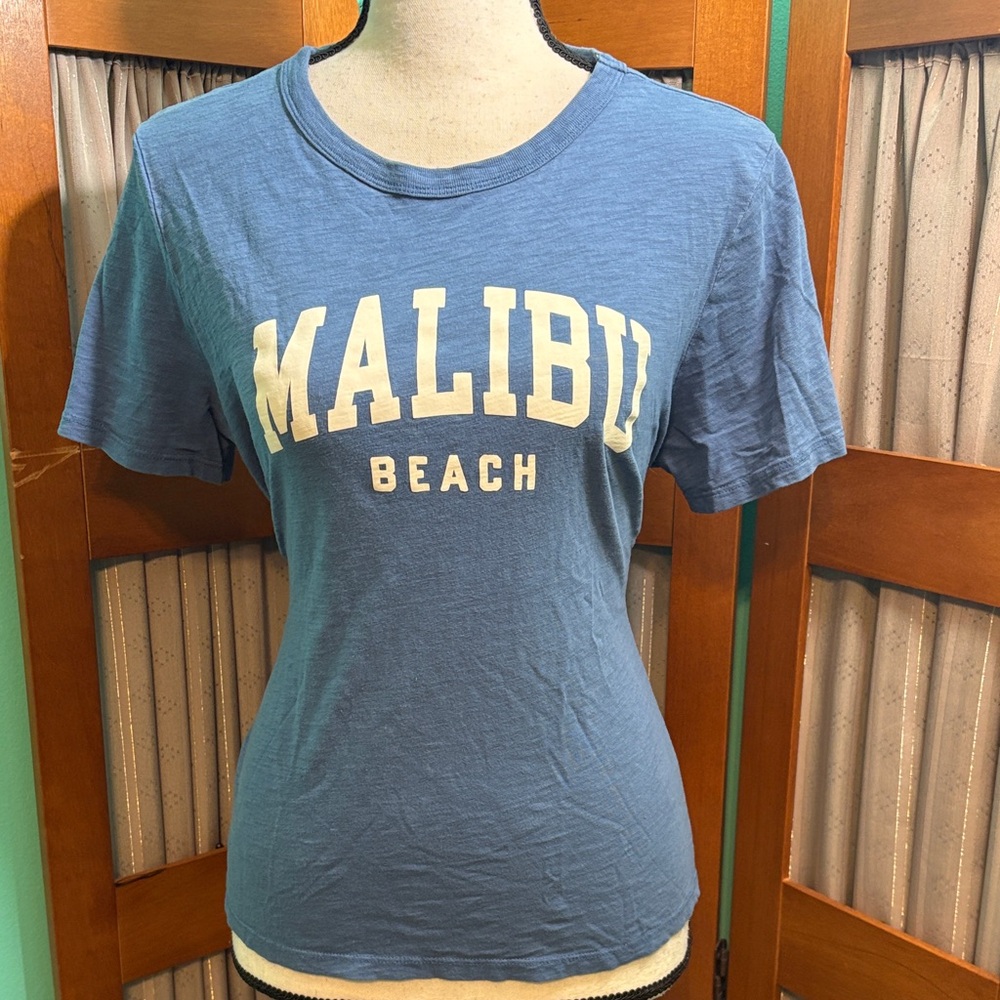 Old Navy Blue Malibu Beach Tee